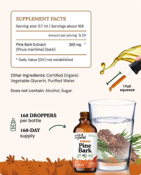 Pine Bark Extract supplement facts