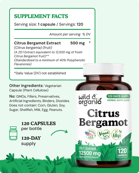 Citrus Bergamot Capsules - 120 Count