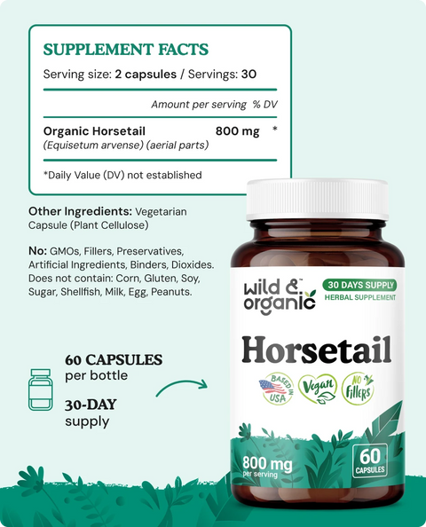 Horsetail Capsules - 60 Count