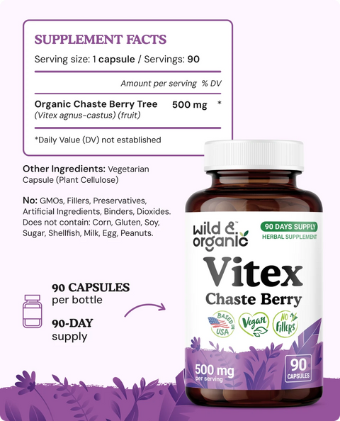 Vitex Capsules - 90 Count