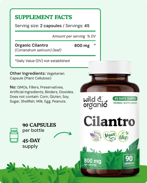 Cilantro Capsules - 90 Count