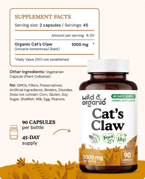 Cat’s Claw Capsules - 90 Count
