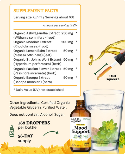 Mood Drops supplement facts