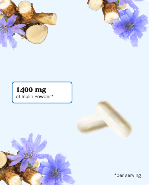 Inulin Capsules - 120 Count