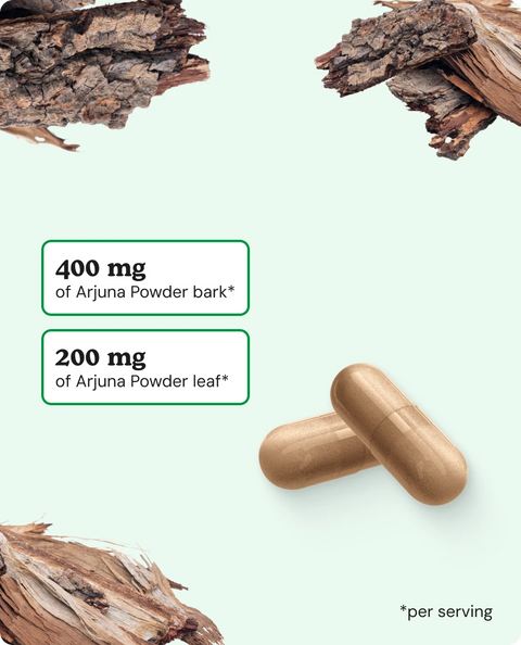 Arjuna Capsules - 60 Count