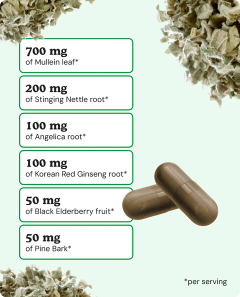 Lung Cleanse Capsules - 90 Count