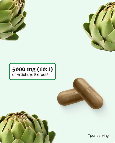 Artichoke Leaf Capsules - 60 Count
