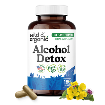 Alcohol Detox Capsules - 180 Count