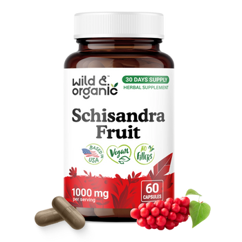 Schisandra Capsules - 60 Count