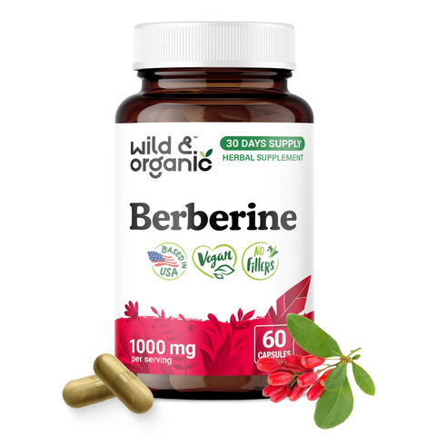 Berberine Capsules - 60 Count