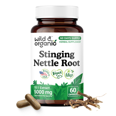 Stinging Nettle Root Capsules - 60 Count