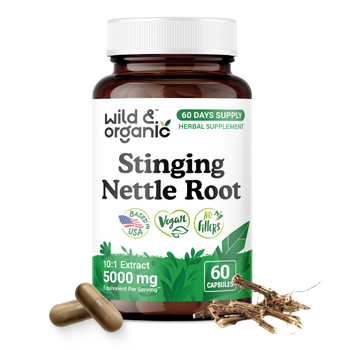 Stinging Nettle Root Capsules - 60 Count