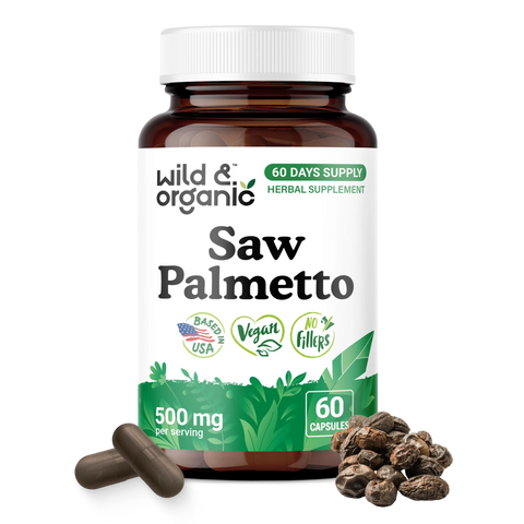Saw Palmetto Capsules - 60 Count