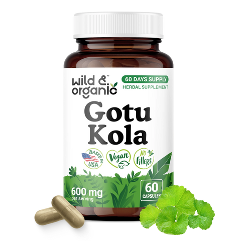 Gotu Kola Capsules - 60 Count