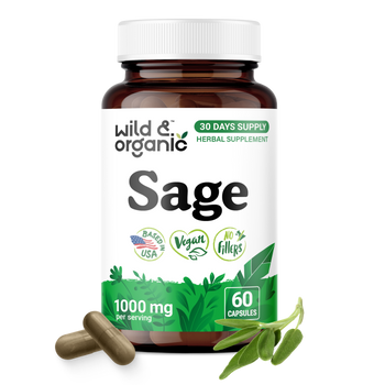 Sage Capsules - 60 Count