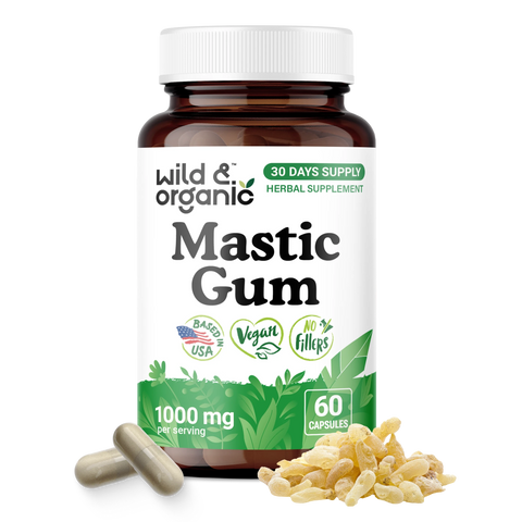 Mastic Gum Capsules - 60 Count