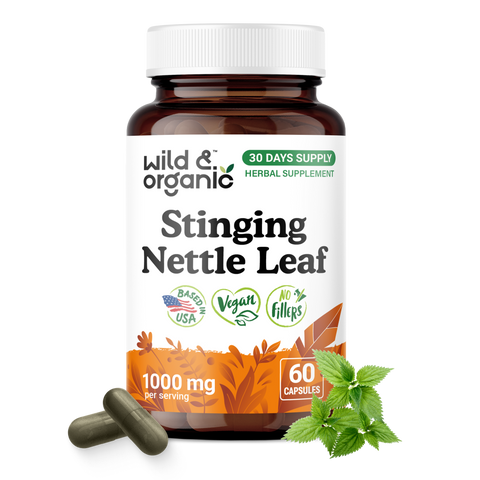 Stinging Nettle Leaf Capsules - 60 Count