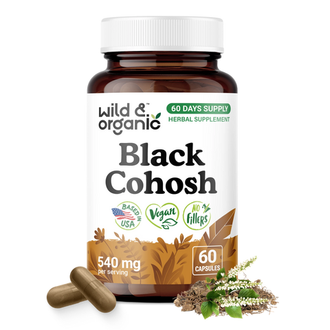 Black Cohosh Capsules - 60 Count