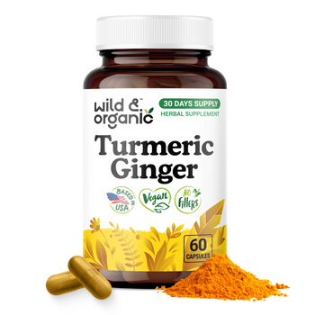 Turmeric & Ginger Capsules - 60 Count