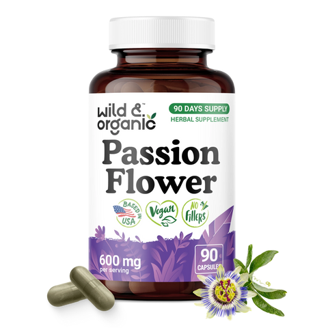 Passion Flower Capsules - 90 Count