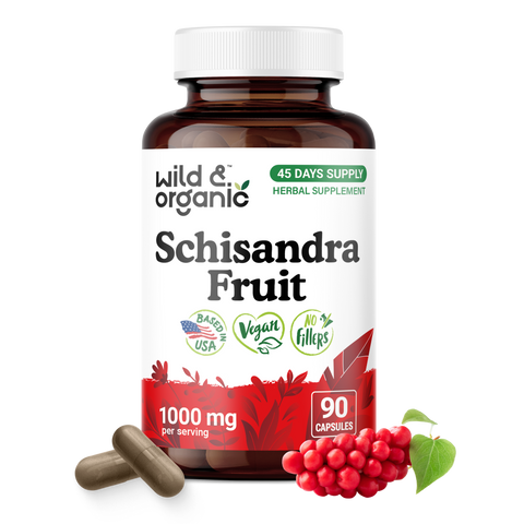 Schisandra Capsules - 90 Count