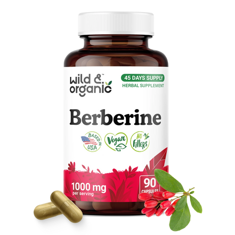 Berberine Capsules - 90 Count