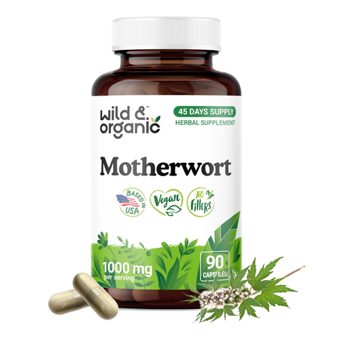 Motherwort Capsules - 90 Count