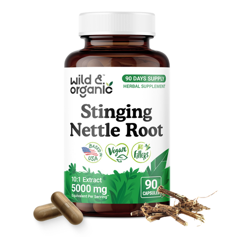 Stinging Nettle Root Capsules - 90 Count