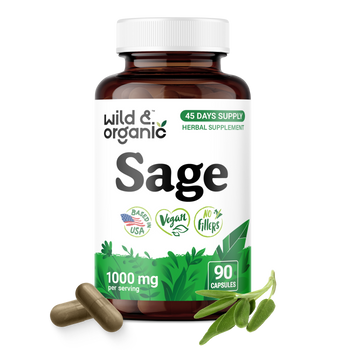 Sage Capsules - 90 Count