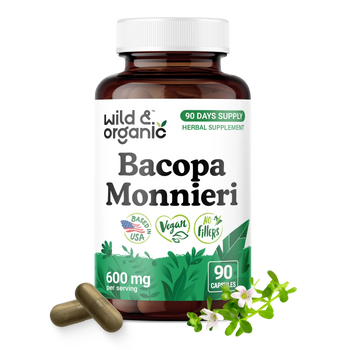 Bacopa Monnieri Capsules - 90 Count