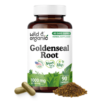 Goldenseal Root Capsules - 90 Count