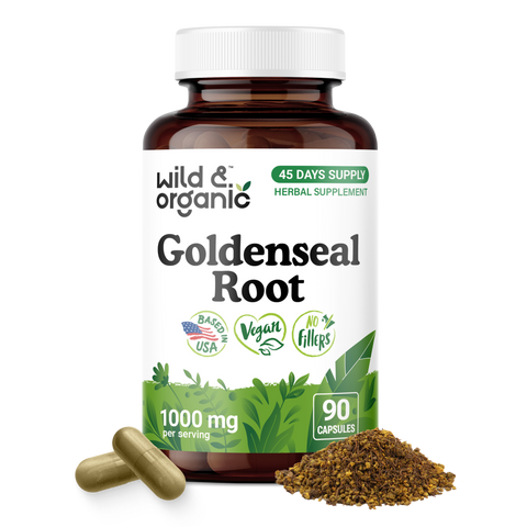 Goldenseal Root Capsules - 90 Count