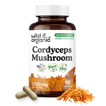 Cordyceps Mushroom Capsules - 90 Count