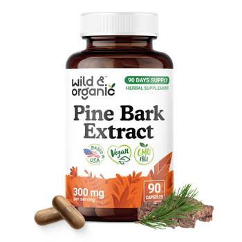 Pine Bark Extract Capsules - 90 Count
