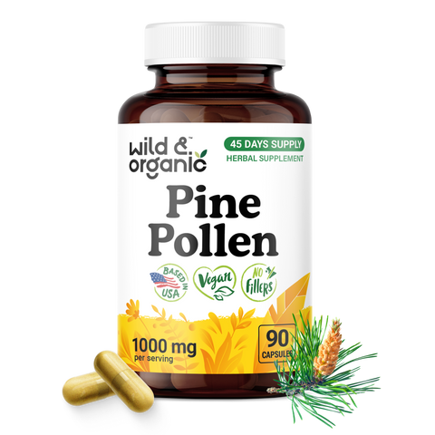 Pine Pollen Capsules - 90 Count