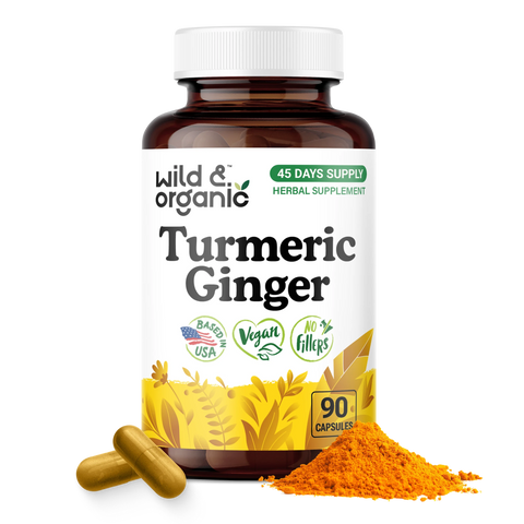Turmeric & Ginger Capsules - 90 Count