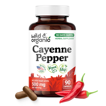 Cayenne Pepper Capsules - 90 Count
