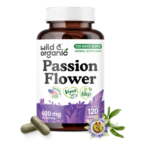 Passion Flower Capsules - 120 Count