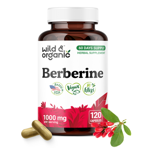 Berberine Capsules - 120 Count