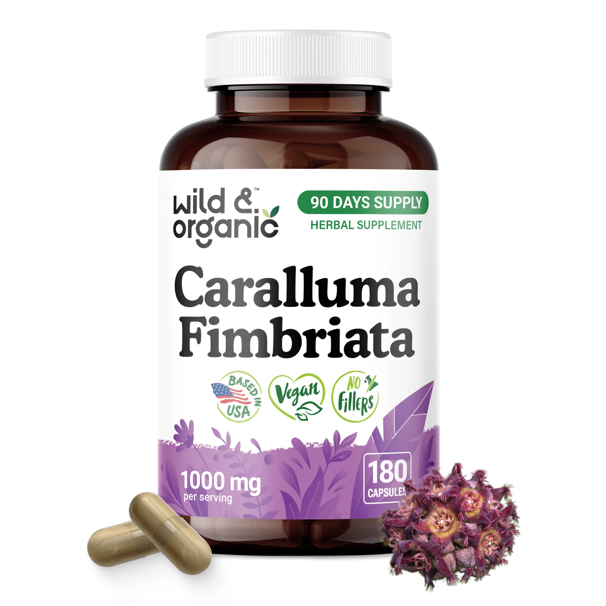 caralluma fimbriata plant seeds Caralluma Fimbriata Capsules - 180 Count - Vegan