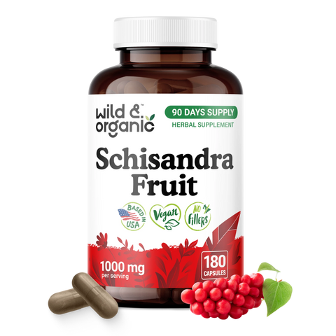 Schisandra Capsules - 180 Count
