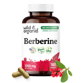 Berberine Capsules - 180 Count