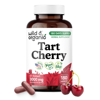 Tart Cherry Capsules - 180 Count