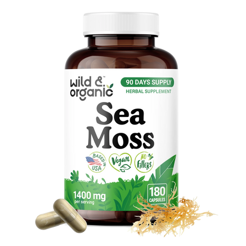 Sea Moss Capsules - 180 Count