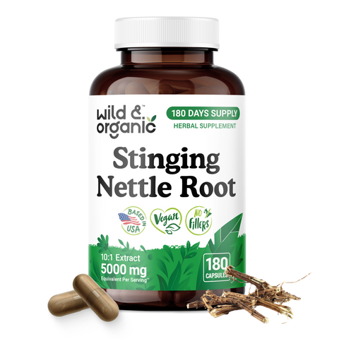 Stinging Nettle Root Capsules - 180 Count