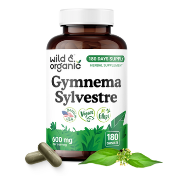 Gymnema Sylvestre Capsules - 180 Count