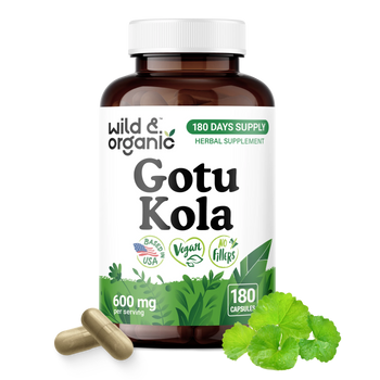 Gotu Kola Capsules - 180 Count