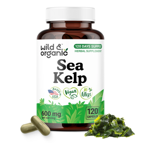 Sea Kelp Capsules - 120 Count