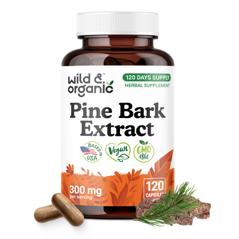 Pine Bark Extract Capsules - 120 Count