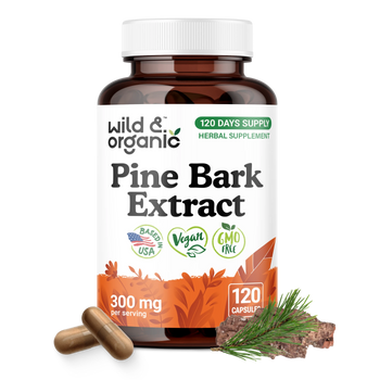 Pine Bark Extract Capsules - 120 Count